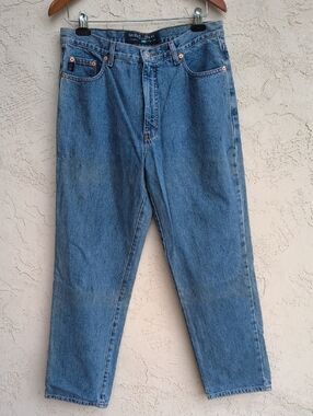GUESS 001 100% Cotton Classic Fit Straight Leg Jeans Size 34x30